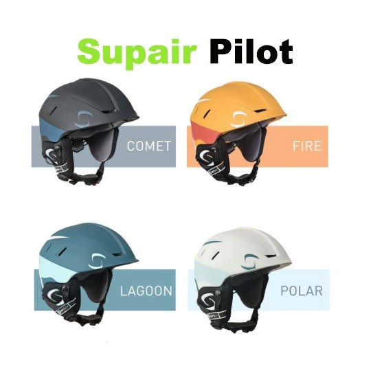 Casque SUPAIR PILOT – Ultra léger, confortable & certifié EN966 | Parapente