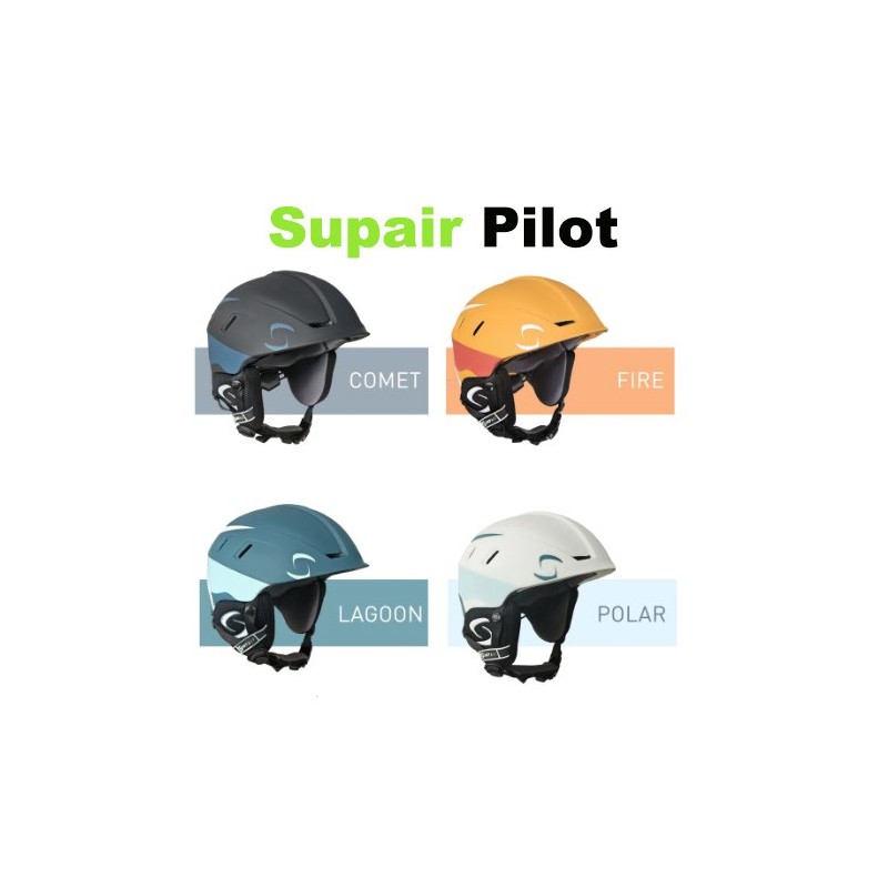 Casque SUPAIR PILOT – Ultra léger, confortable & certifié EN966 | Parapente
