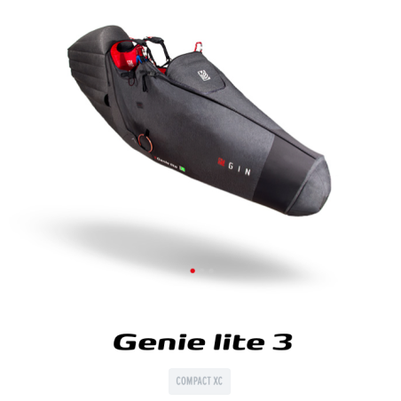 GIN Genie Lite 3 – Sellette cocon Cross haut de gamme | Parapente-Puydedome-Shop