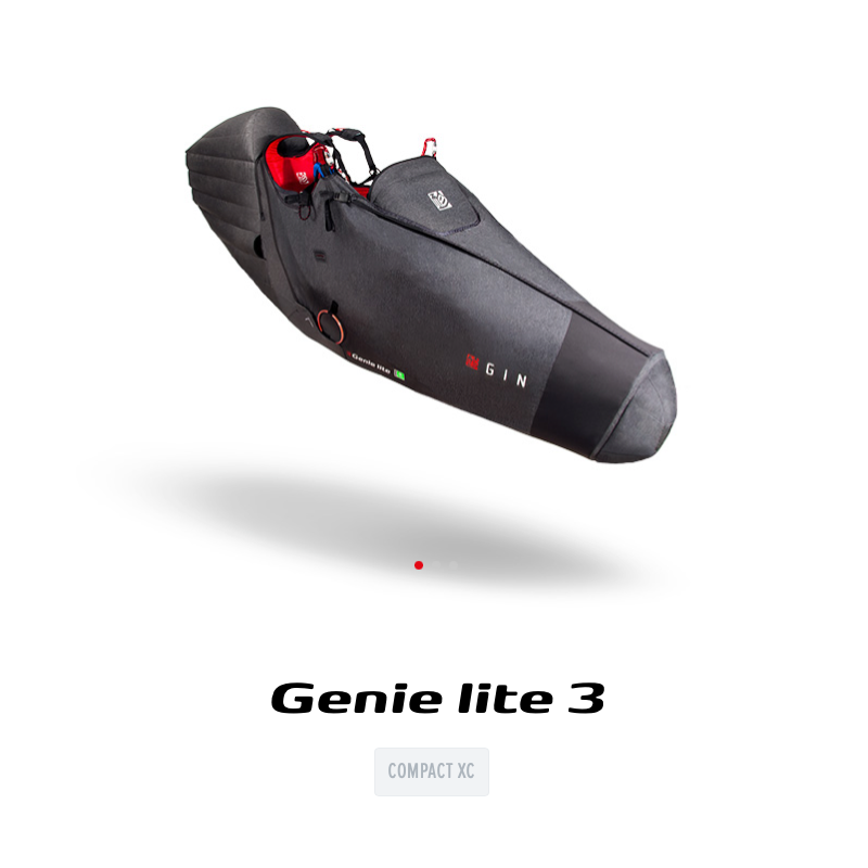 GIN Genie Lite 3 – Sellette cocon Cross haut de gamme | Parapente-Puydedome-Shop