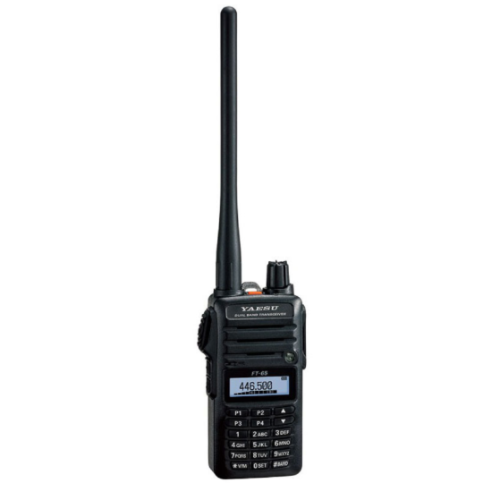 YAESU FT-65E – Radio VHF/UHF 5W robuste | Autonomie 25h & IP54