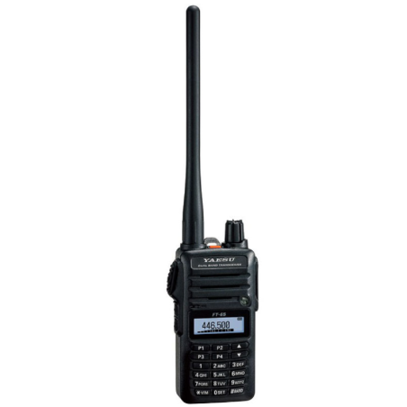 YAESU FT-65E – Radio VHF/UHF 5W robuste | Autonomie 25h & IP54