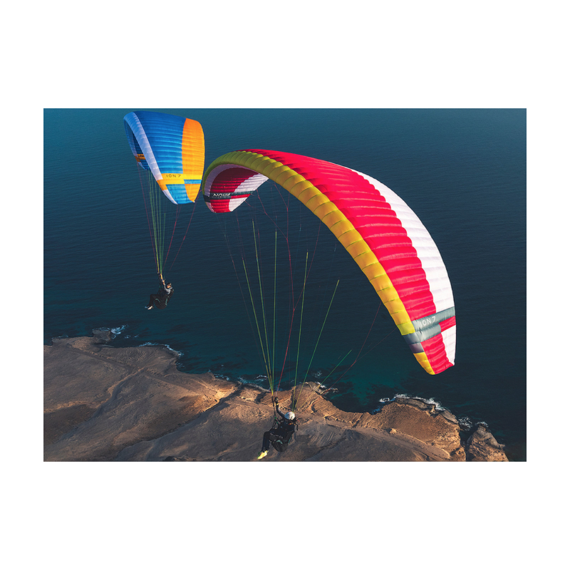 NOVA ION 7 – Aile Parapente EN-B Polyvalente | Fiche Produit | Parapente Puy de Dôme Shop