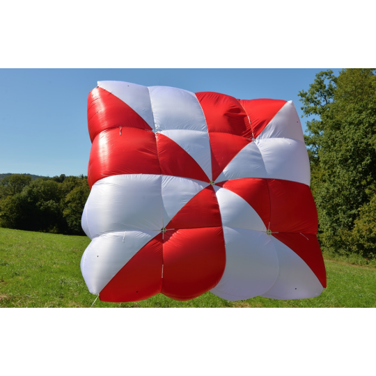 SUPAIR FLUID – Parachute de secours carré Solo | Sécurité maximale & ouverture rapide