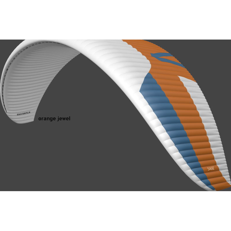 Skywalk SAGE – Voile EN-C 2 lignes ultralégère | Hike&Fly & Cross | parapente-puydedome-shop.fr