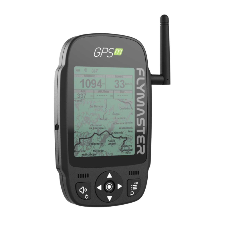 Flymaster GPS M – Instrument XC précis et simple pour parapente