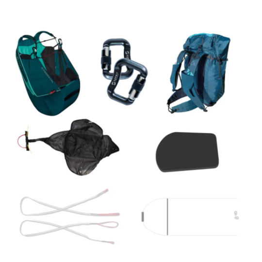 Sellette Supair Altirando Lite 2 – Légère, Réversible & Sécurisée | Parapente Puy de Dôme Shop
