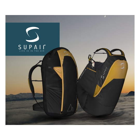 Sellette Supair Altirando Lite 2 – Légère, Réversible & Sécurisée | Parapente Puy de Dôme Shop