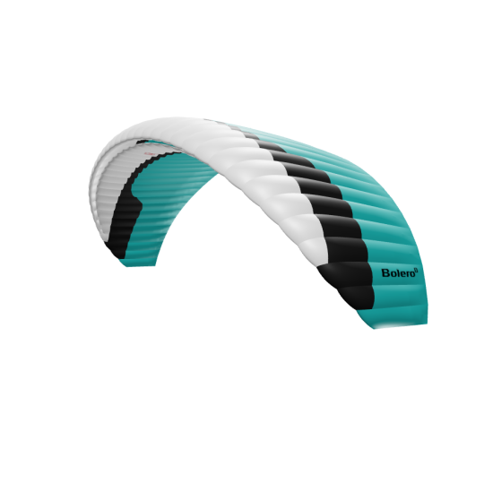 Voile parapente GIN BOLERO 8 – EN A école et progression performante