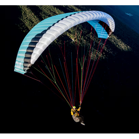Voile parapente GIN BOLERO 8 – EN A école et progression performante