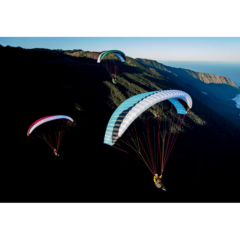 Voile parapente GIN BOLERO 8 – EN A école et progression performante