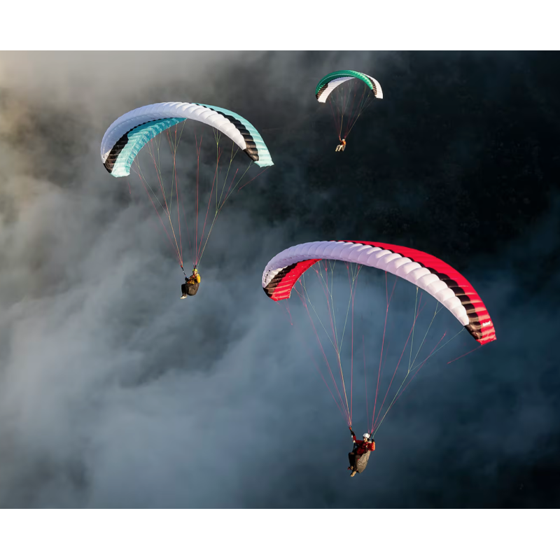 Voile parapente GIN BOLERO 8 – EN A école et progression performante
